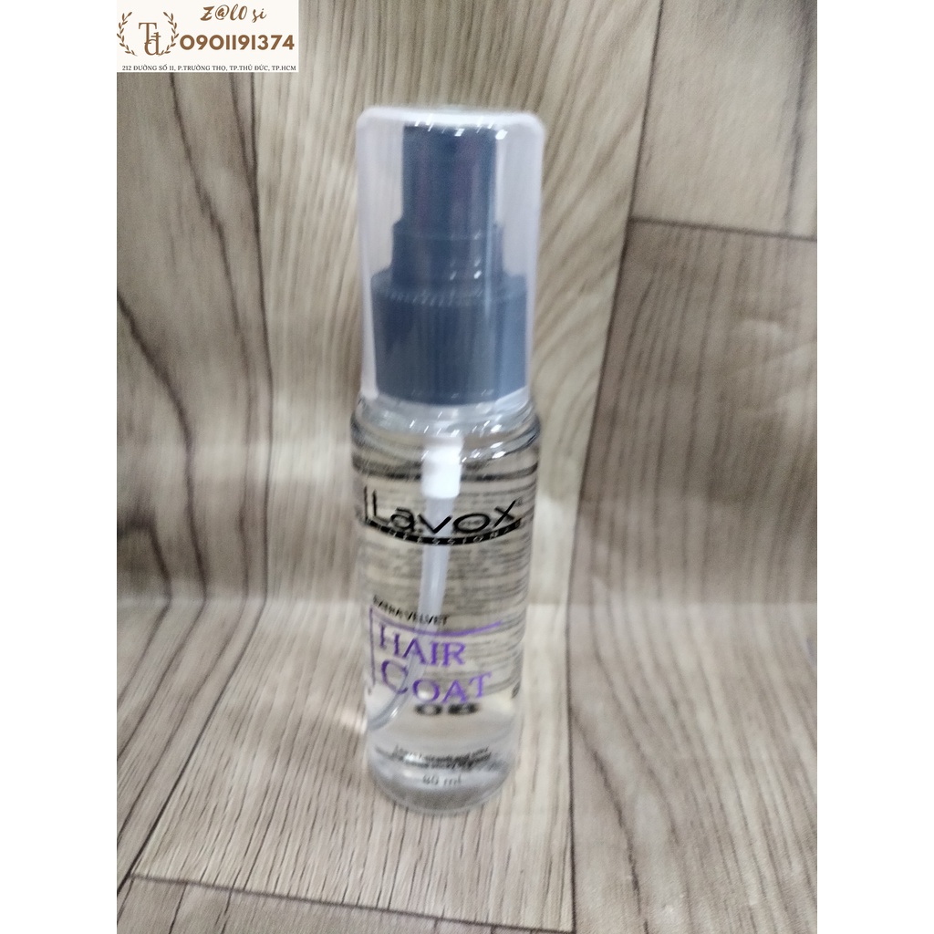 Tinh dầu dưỡng tóc mềm mượt Lavox Trắng