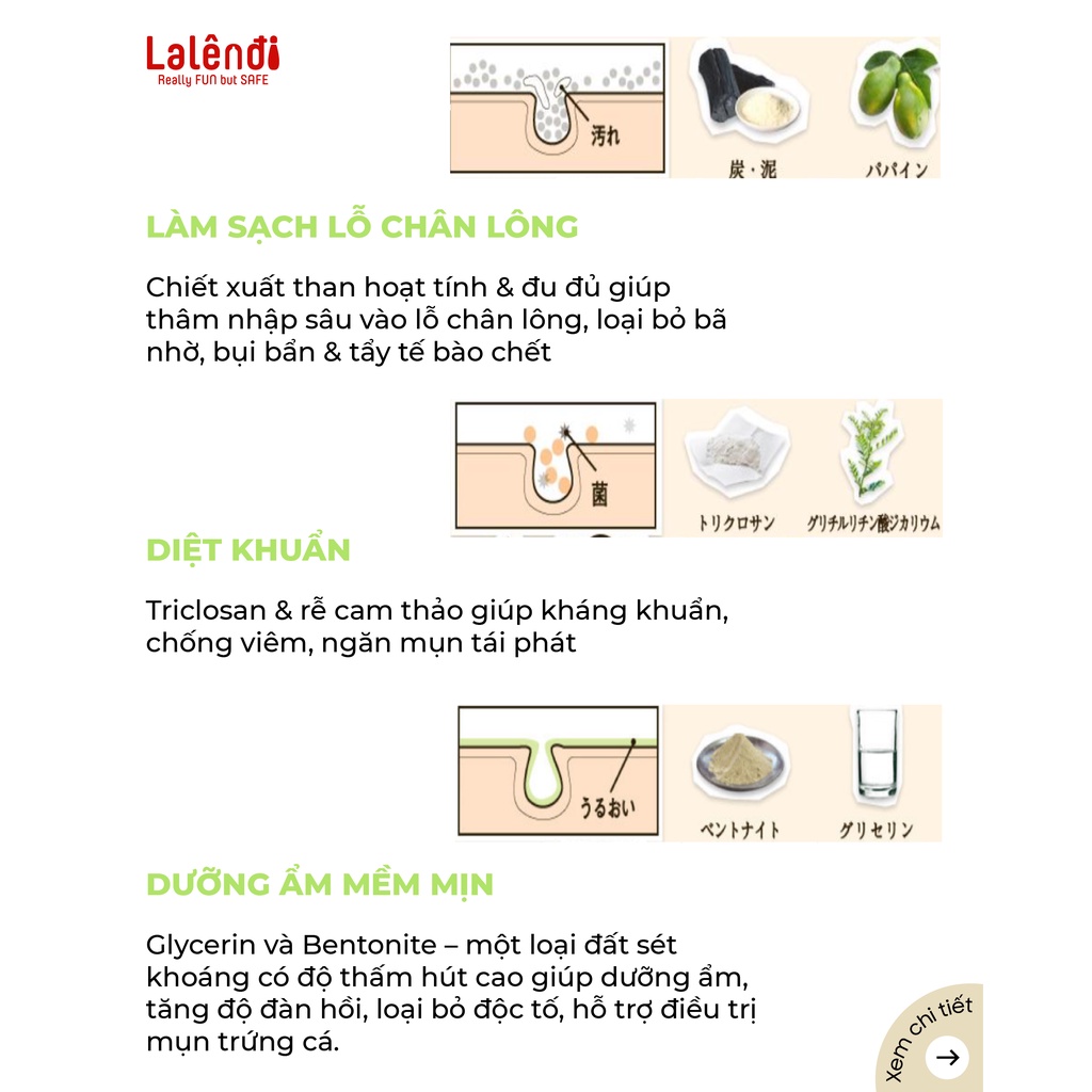 Xà phòng ngừa mụn lưng For Back Pelican từ than hoạt tính và bùn khoáng 135gr | Lalendi Store