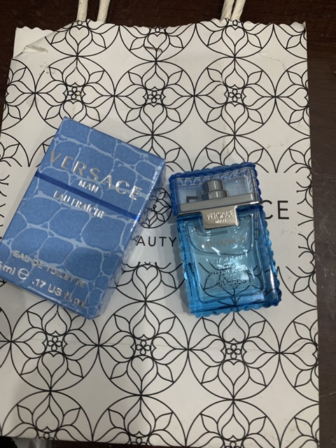 Nước hoa nam mini versace man eau fraiche 5ml