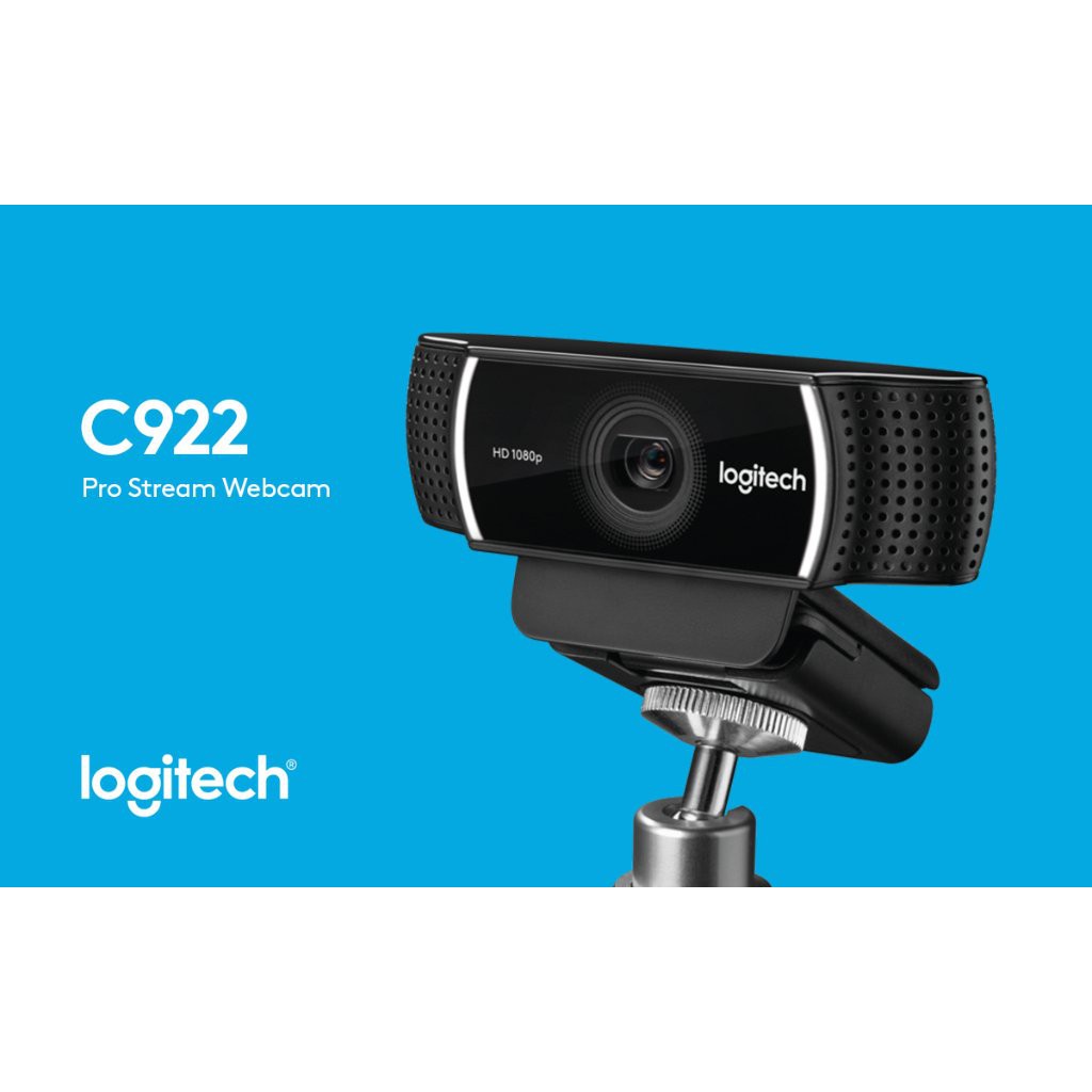 [CHÍNH HÃNG] Webcam Logitech C922 Pro Stream full HD, tặng chân - C922 PRO wedcam livetream chuyên nghiệp