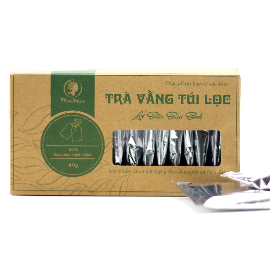 Trà vằng túi lọc lợi sữa cho mẹ sau sinh.