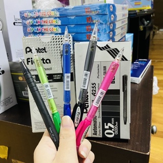 Bút chì bấm pentel ax 105 0.5mm japan chính hãng và a255