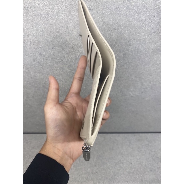[Auth-Sing] Ví nữ mini cầm tay Charl-es  C.N.K snap button wallet(50770498-1)