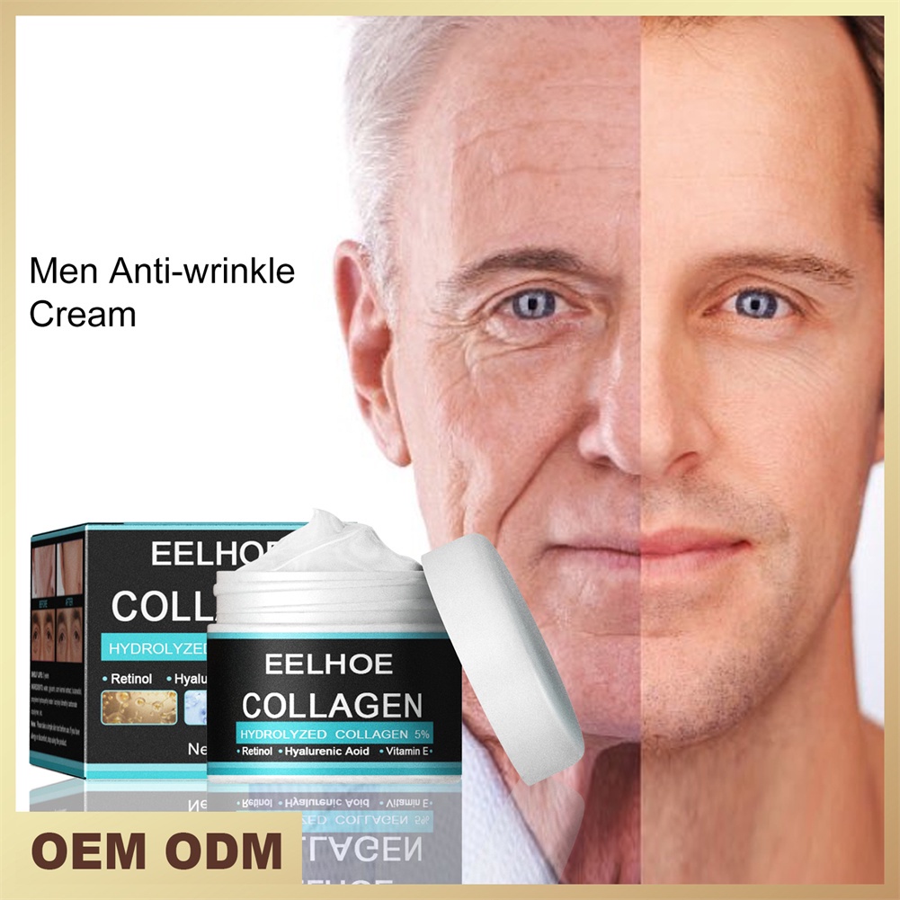 Eelhoe Kem Dưỡng Da Mặt Chống Lão Hóa Cho Nam Làm Săn Chắc Da Dưỡng Ẩm Nuôi Dưỡng Da 50G-Ampere