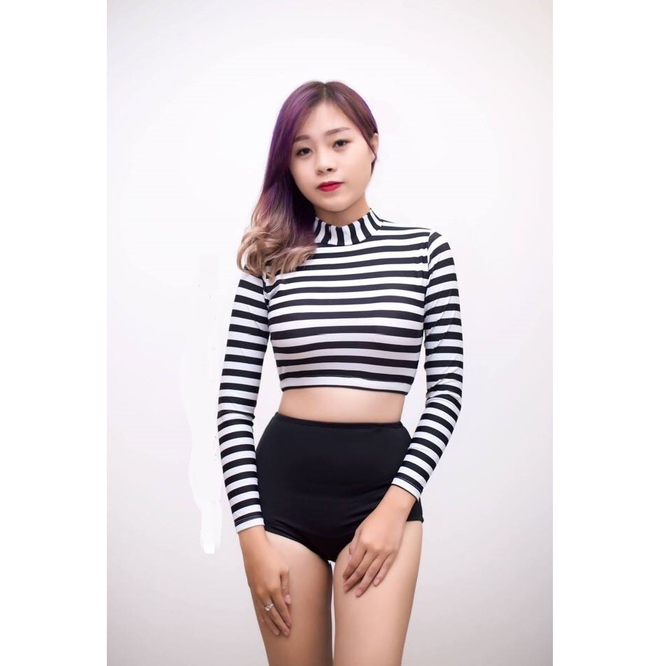 Đồ bơi Bikini hai mảnh đẹp họa tiết hoa dài tay- 2 kiểu ( Ảnh chụp thật 100%)- 100% như hình | BigBuy360 - bigbuy360.vn