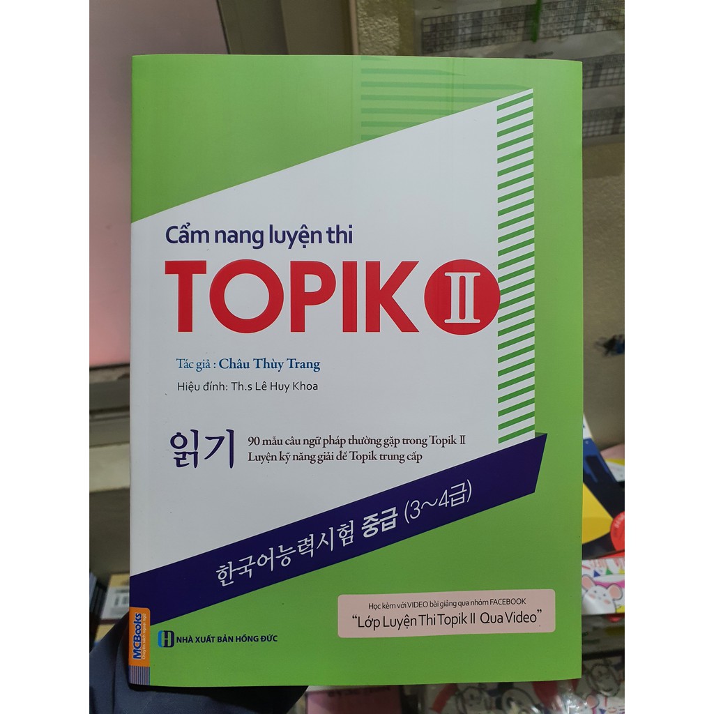 Sách - COMBO 2 Cuốn Cẩm Nang Luyện Thi TOPIK II ( Trình Độ Nghe & Đọc Châu Thùy Trang ) | BigBuy360 - bigbuy360.vn
