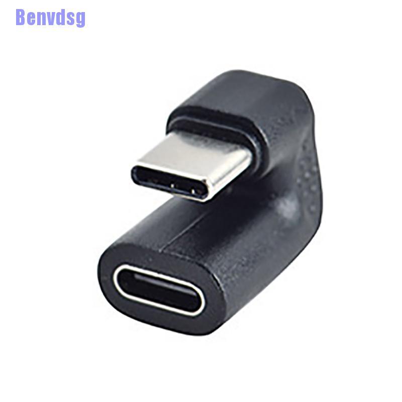 Đầu Chuyển Đổi USB 3.1 Type C Sang USB-C Góc Phải 180 Độ
