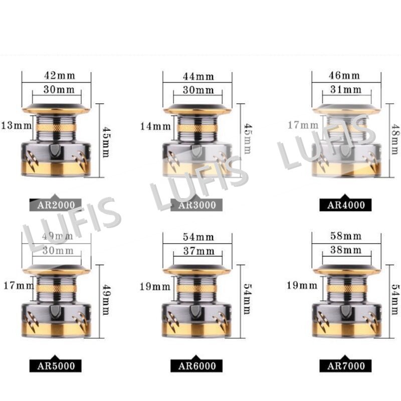 Máy câu cá MESIN bằng kim loại 27kg 2000-7000 chuyên dụng