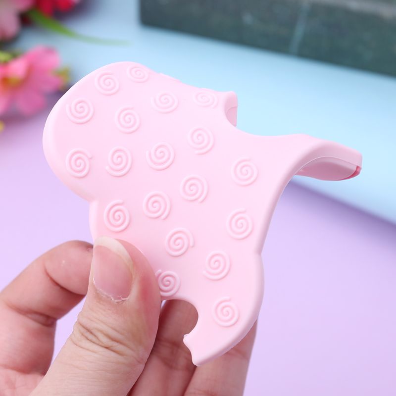 Đồ Chơi Ngậm Nướu Hình Chú Voi Hoạt Hình Bằng Silicone Dành Cho Trẻ Em