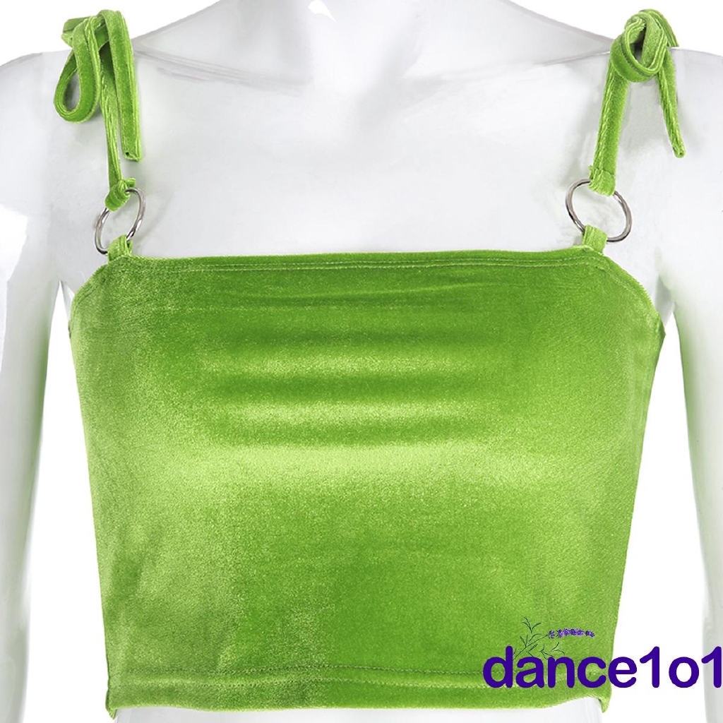 Áo Dây Nữ Cộc Tay Hở Eo Quyến Rũ