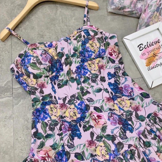 Váy Hoa Nhí Babydoll Hai Dây Siêu Chảnh , Đầm Nữ Dáng Xoè Tiểu Thư ( Kèm ảnh và video thật ) | BigBuy360 - bigbuy360.vn