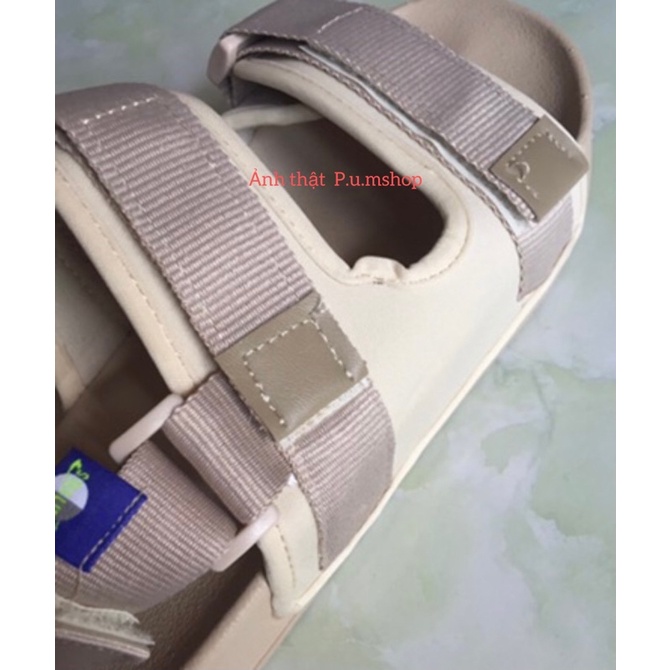 (Sale giảm sốc -xả kho ) Sandal unisex nam nữ ulzzang đế bằng quai ngang ( sẵn)