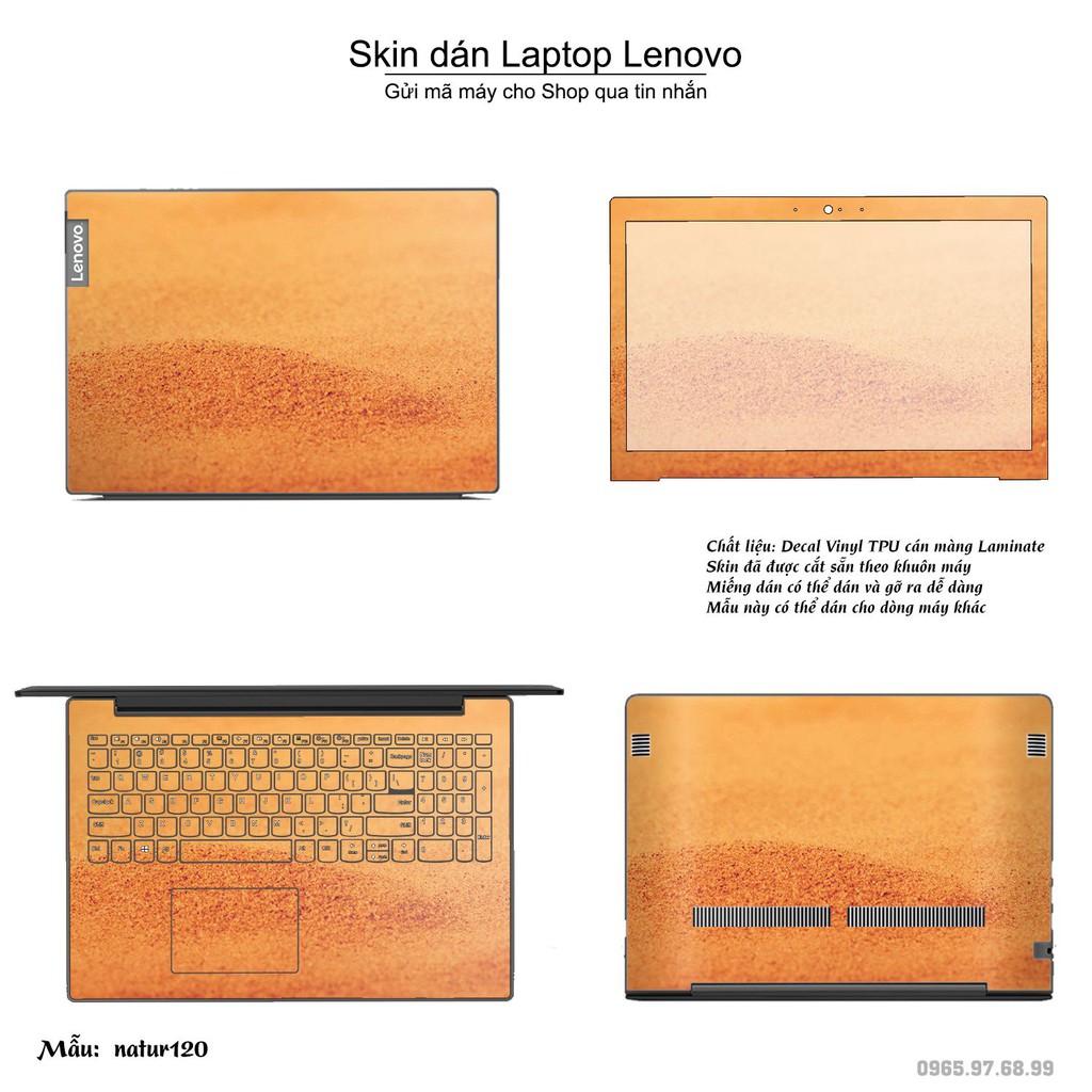 Skin dán Laptop Lenovo in hình thiên nhiên _nhiều mẫu 6 (inbox mã máy cho Shop)