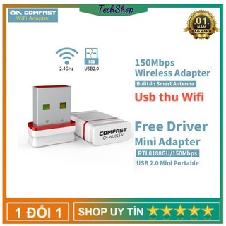 USB Thu Wifi Comfast CF-WU815N , Không Cần Đĩa Cài - Tốc Độ Cao ,Hàng Hãng  [Bảo Hành 1 Năm]