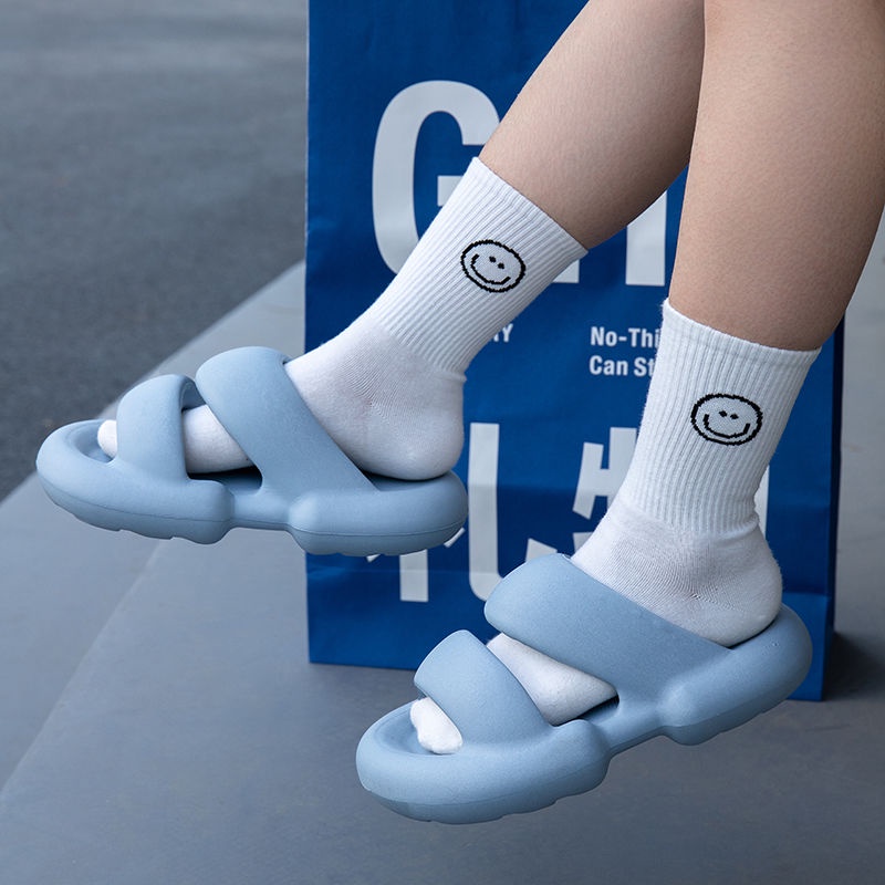 Oeggeo shop Dép Đế Dày Mang Trong Nhà Cho Nam Và Nữ