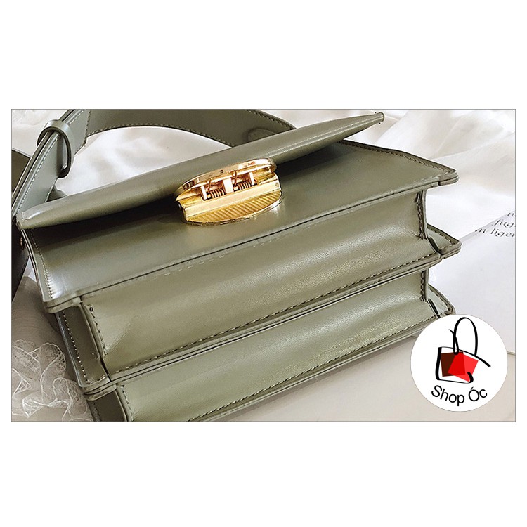 (HÀNG MỚI) TÚI ĐEO CHÉO NỮ VUÔNG PHONG CÁCH HÀN QUỐC MỚI E147