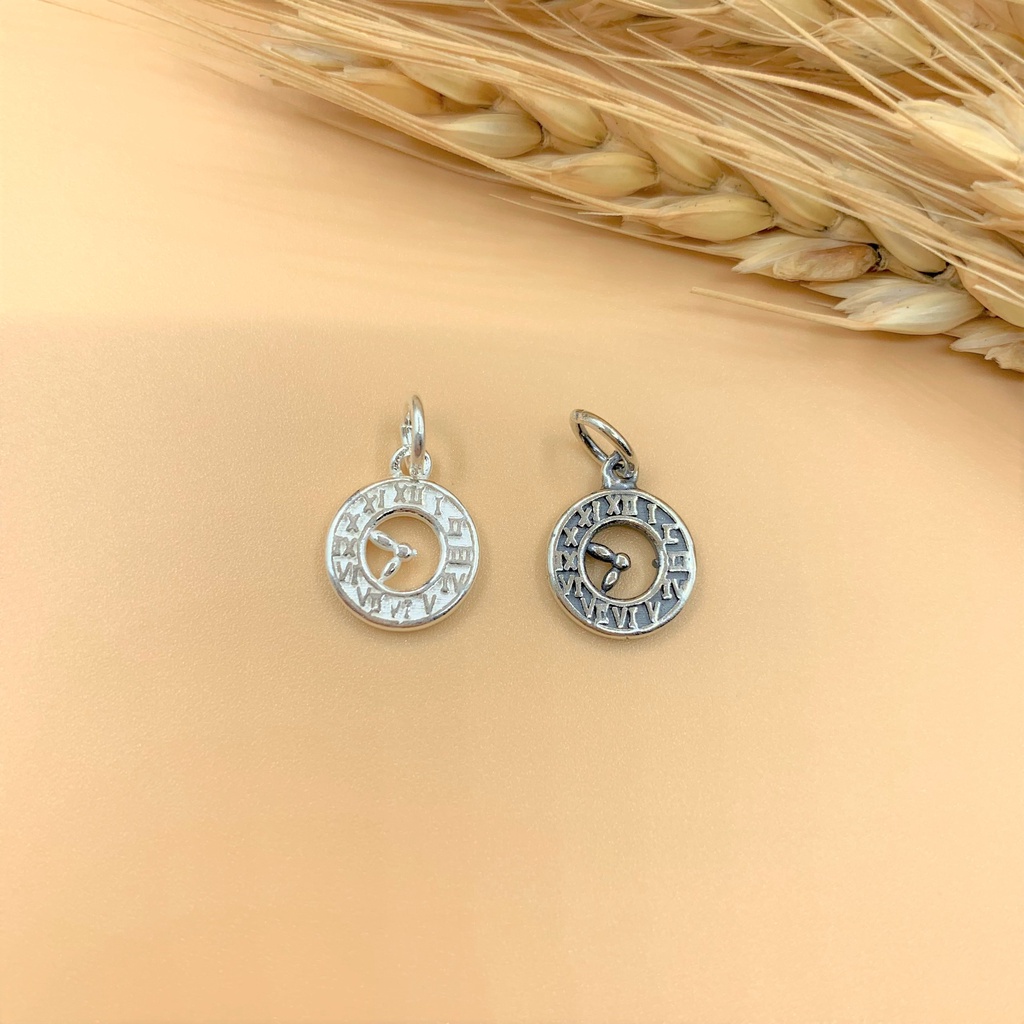 Charm treo đồng hồ ý nghĩa tôi yêu bạn - Charm Bạc 925 - Mã CB645