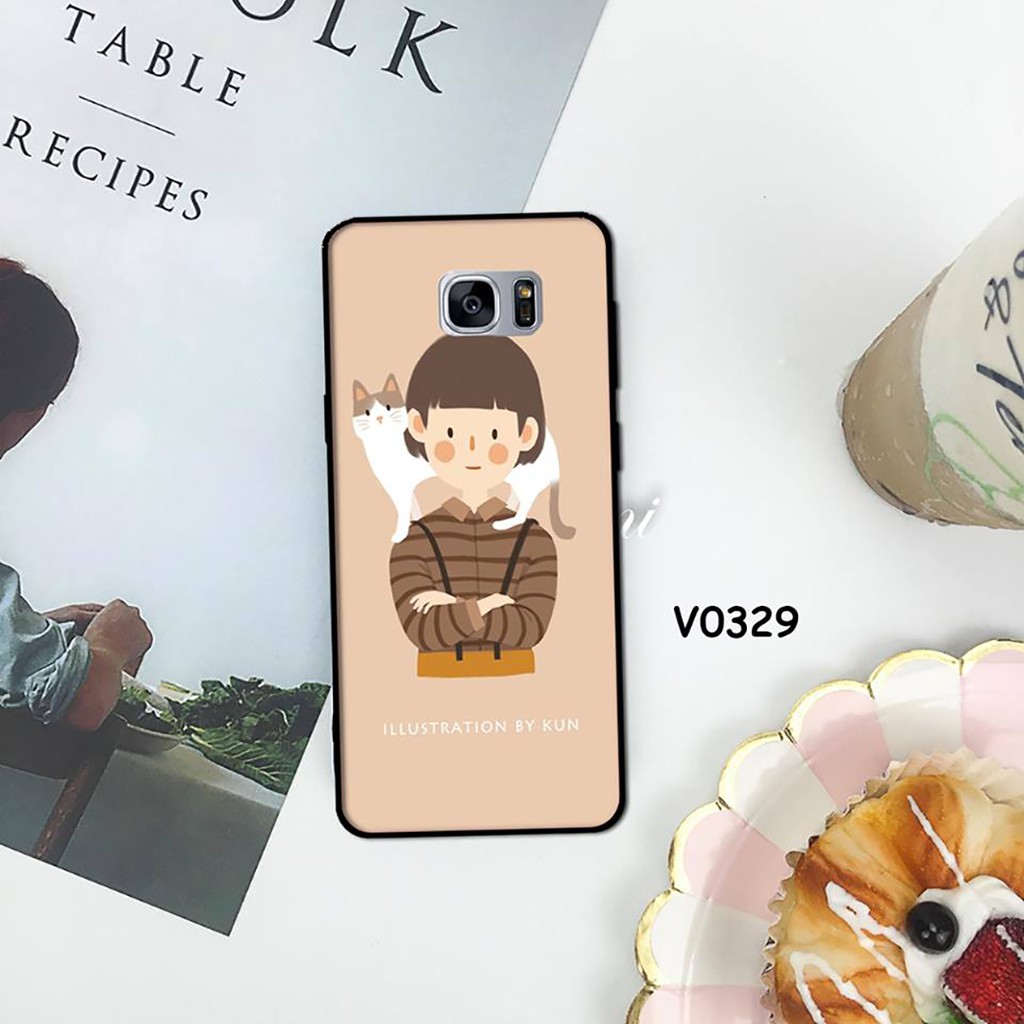ỐP LƯNG SAMSUNG S7 - SAMSUNG S7E IN HÌNH CẶP ĐỔI CUTE DÀNH CHO DẾ IU