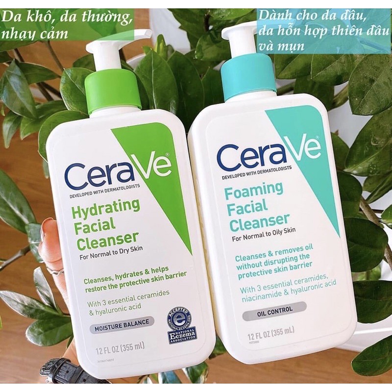 Sữa rửa mặt Cerave 355ml