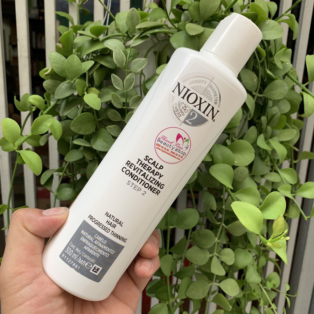 Dầu xả chống rụng tóc Nioxin System 2 Conditioner 300ml ( New 2019) ( Natural Hair )