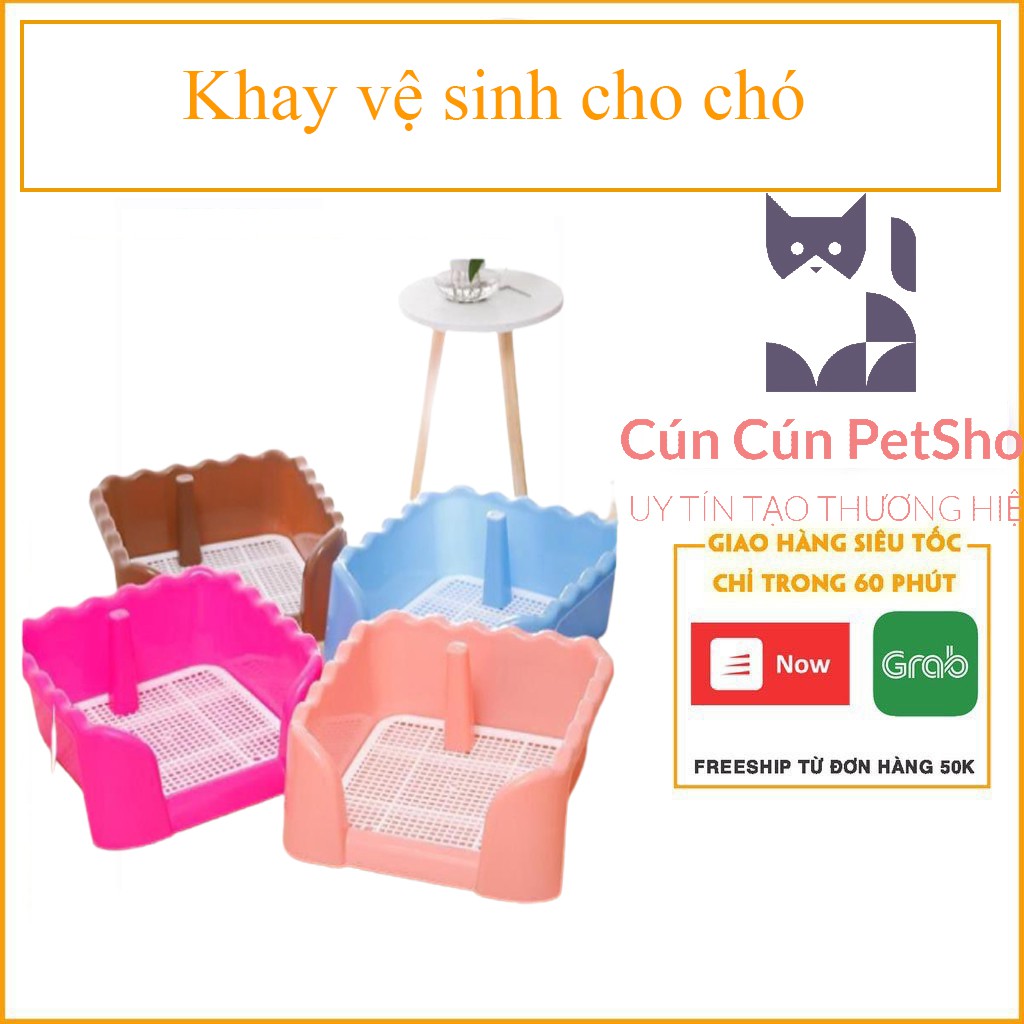 Khay vệ sinh cho chó