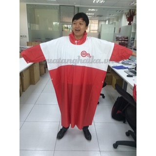 Áo mưa nhựa Cánh dơi - Áo mưa NHỰA PVC loại tốt siêu bền không hôi nhựa - hàng Công Ty Quảng Cáo xuất dư.