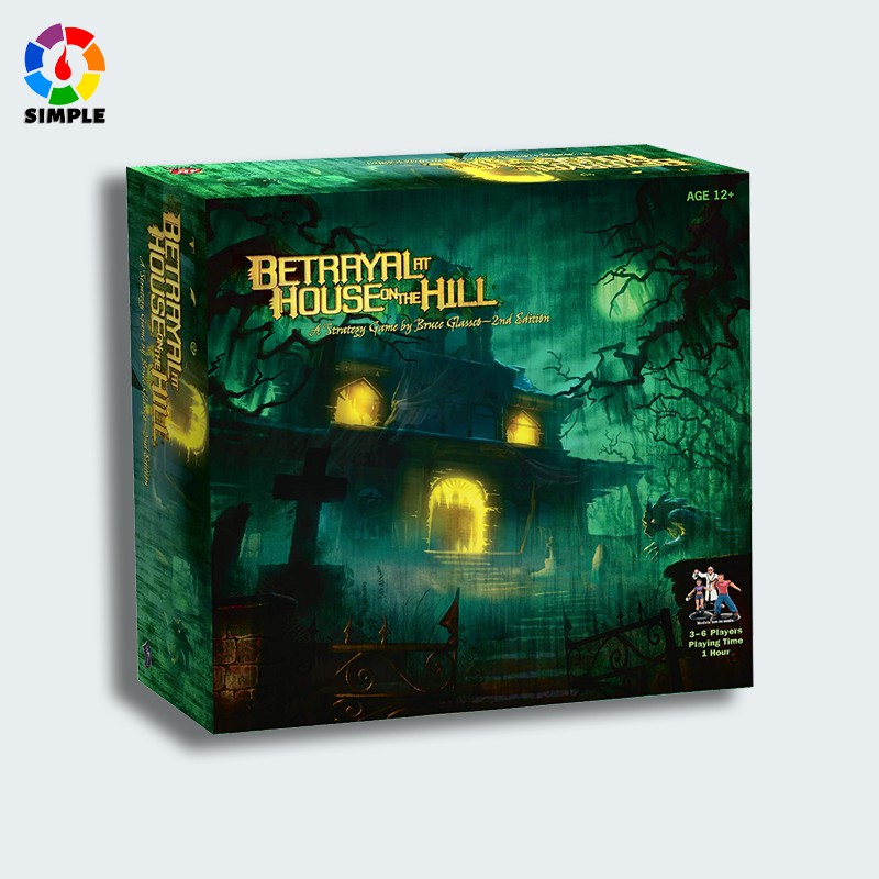 Betrayal At House On The Hill Fun board game Trò chơi boardgame nhập vai “Ngôi nhà ma trên đồi” thích hợp cho người lớn và thiếu niên
