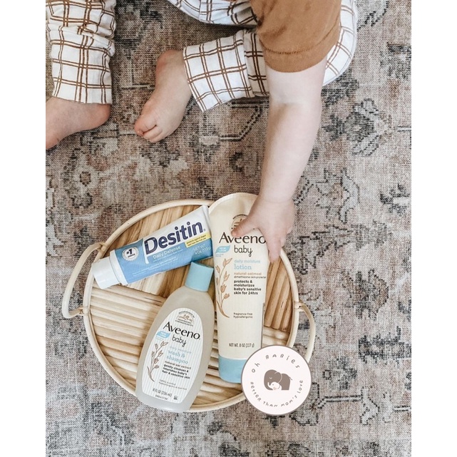 Bộ Sản Phẩm Kem Hăm Desitin Mỹ cho bé từ 0m+ [OH BABIES]