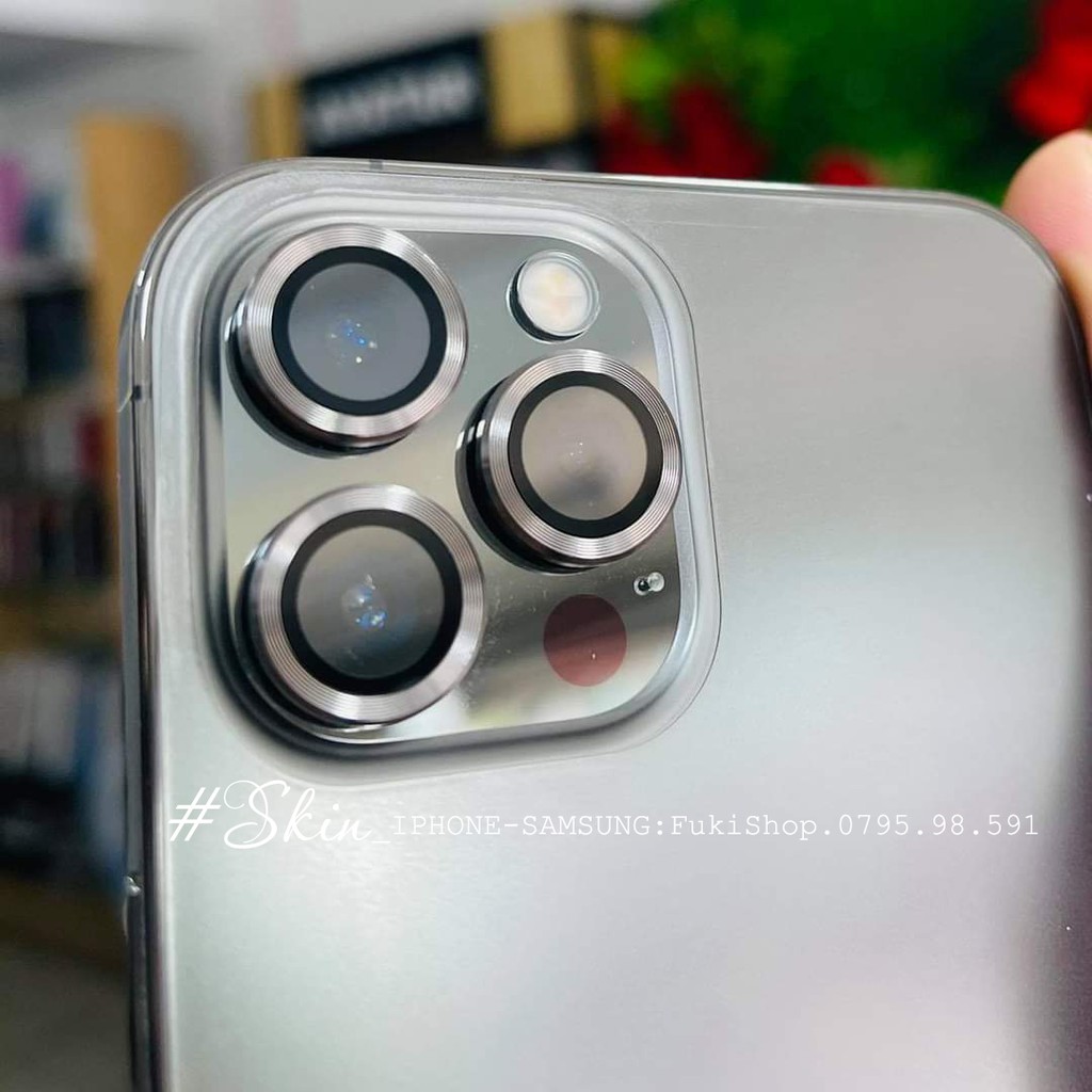 Ốp viền kính bảo vệ Camera 12prm , 12pro , 11prm - FukiShop
