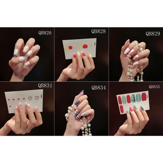 Nail dán móng đẹp đón tết