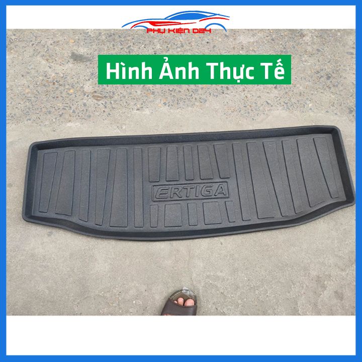 Thảm nhựa lót cốp Ertiga 2019-2020-2021-2022-2023 nhựa dẻo dày dặn đàn hồi tốt