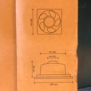Quạt Hút Âm Trần Siko 18