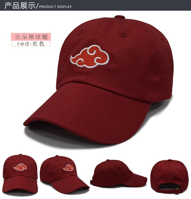 Mũ Lưỡi Trai Thêu Hình Naruto Akatsuki Naruto Cho Nam Và Nữ