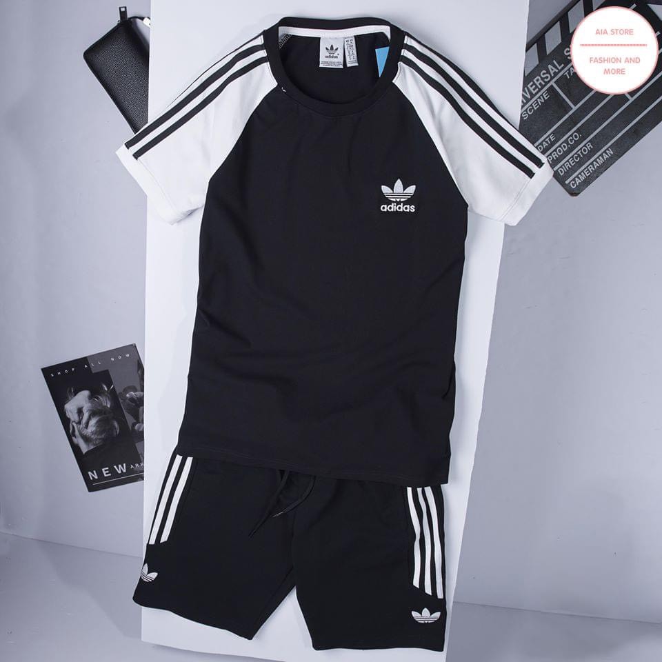 Bộ Thể Thao Nam Hè,Chất Cotton Co Dãn 4 Chiều Cực Mát,Cực Đẹp, In Logo Chắc Chắn | BigBuy360 - bigbuy360.vn