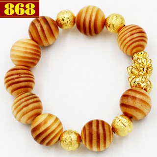 Vòng tay gỗ huyết rồng 18 ly A522