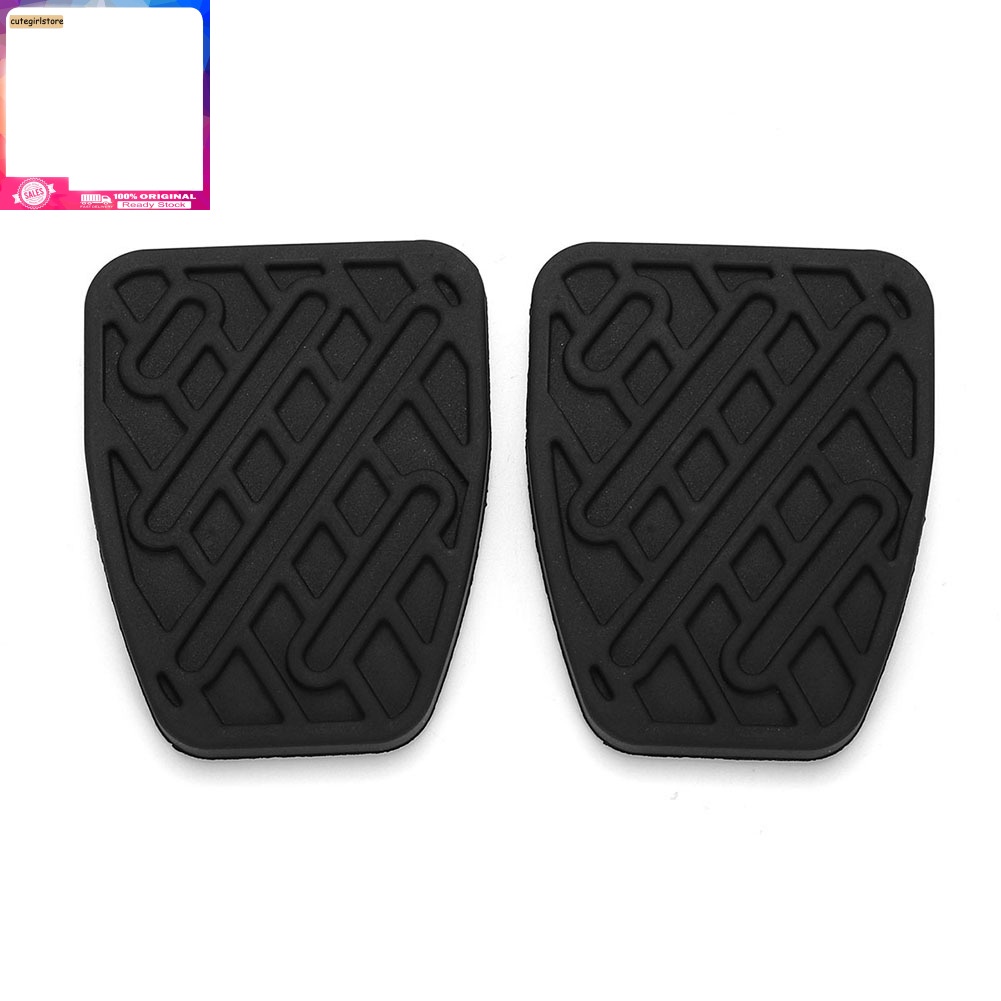 Set 2 ốp bàn đạp phanh bằng cao su thay thế thích hợp cho nissan qashqai