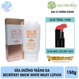 Sữa dưỡng trắng da Secret Key Snow White Milky Lotion