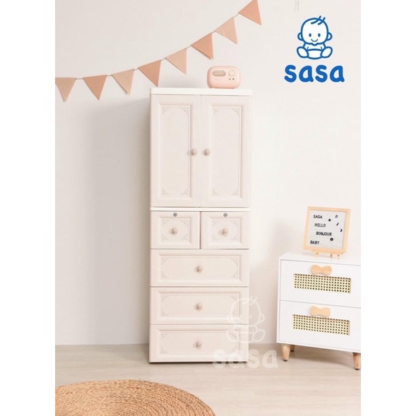 Tủ nhựa 4 tầng sky sasa