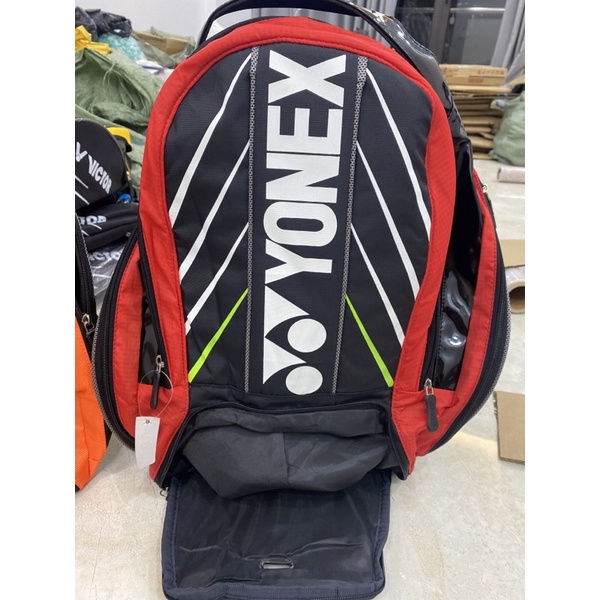 Balo đựng vợt cầu lông , tennis YONEX 3 ngăn siêu to - dày dặn hàng loại 1 {ảnh thật+ video tự quay}