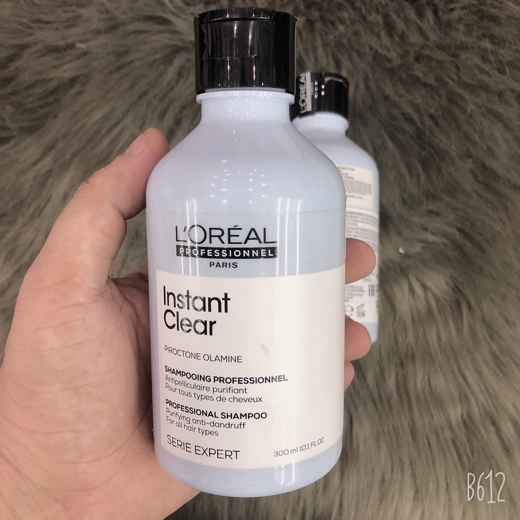 ( Mẫu mới nhất ) Dầu gội dành cho tóc gàu Instant Clear LOreal 300ml ( hàng chính hãng )