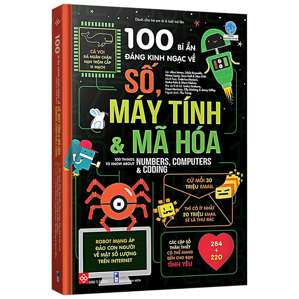 Sách - 100 Bí Ẩn Đáng Kinh Ngạc - Bách khoa tri thức cho trẻ em - Cuốn sách khoa học cho bé 6+