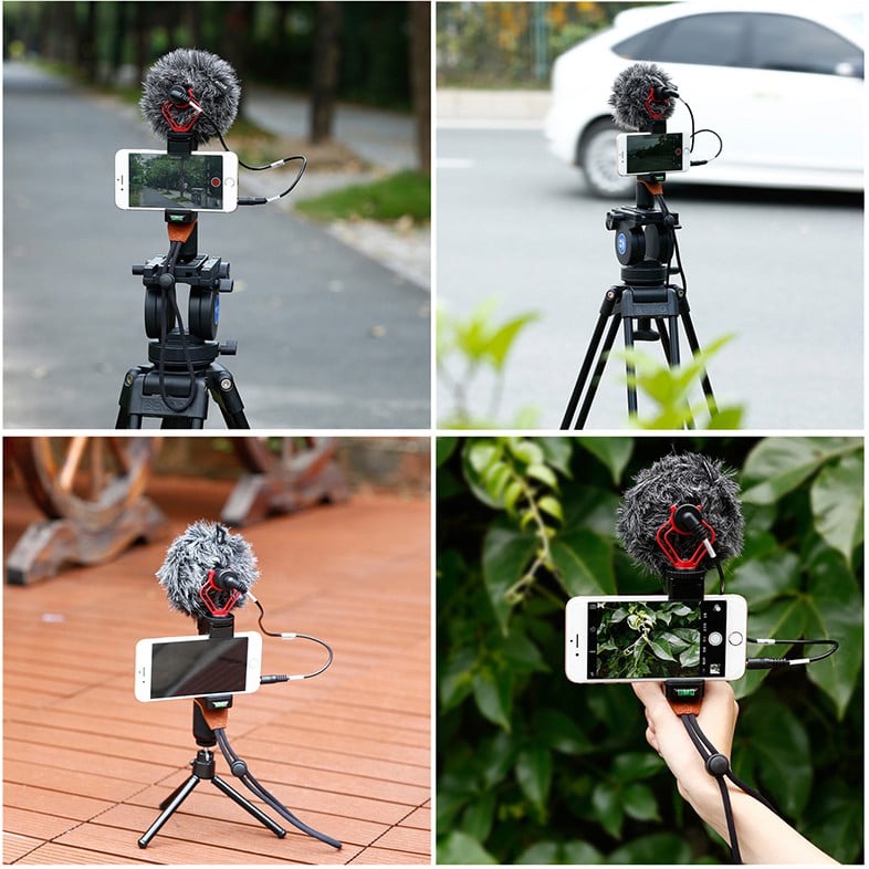 Micro BOYA MM1 / BOYA MM+ thu âm cao cấp cho Máy Ảnh, Máy quay DSLR và Điện Thoại
