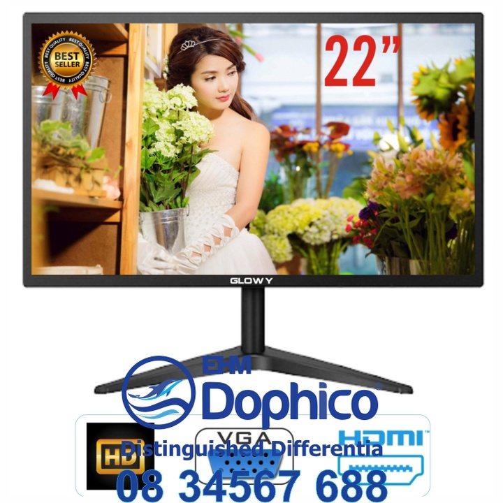 Màn hình LED Full HD 1920 x 1080P – Chính hãng Gloway – Bảo hành 24 tháng – Full size 17” | 19” | 20” | 22” | 24” | 27” | BigBuy360 - bigbuy360.vn