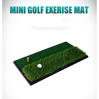 [Chính hãng ] Thảm swing golf mini 33x63cm PGM- Double Grass mini Hitting Mat
