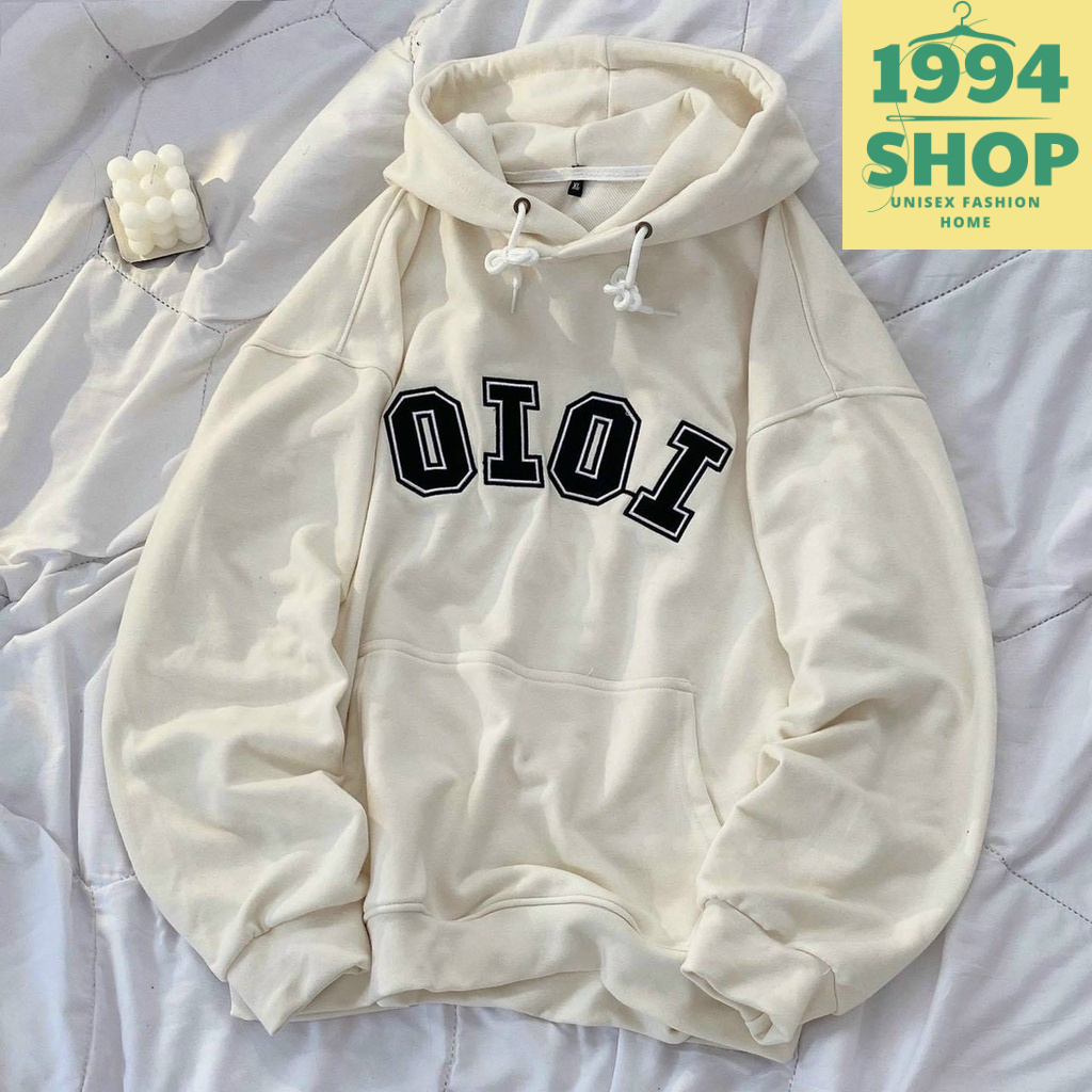 Áo Hoodie nam nữ In Hình Thêu TO Form Rộng Hàn Quốc, Áo hoodie UNISEX Nỉ Dày Mềm Mịn Dễ Thương- K024