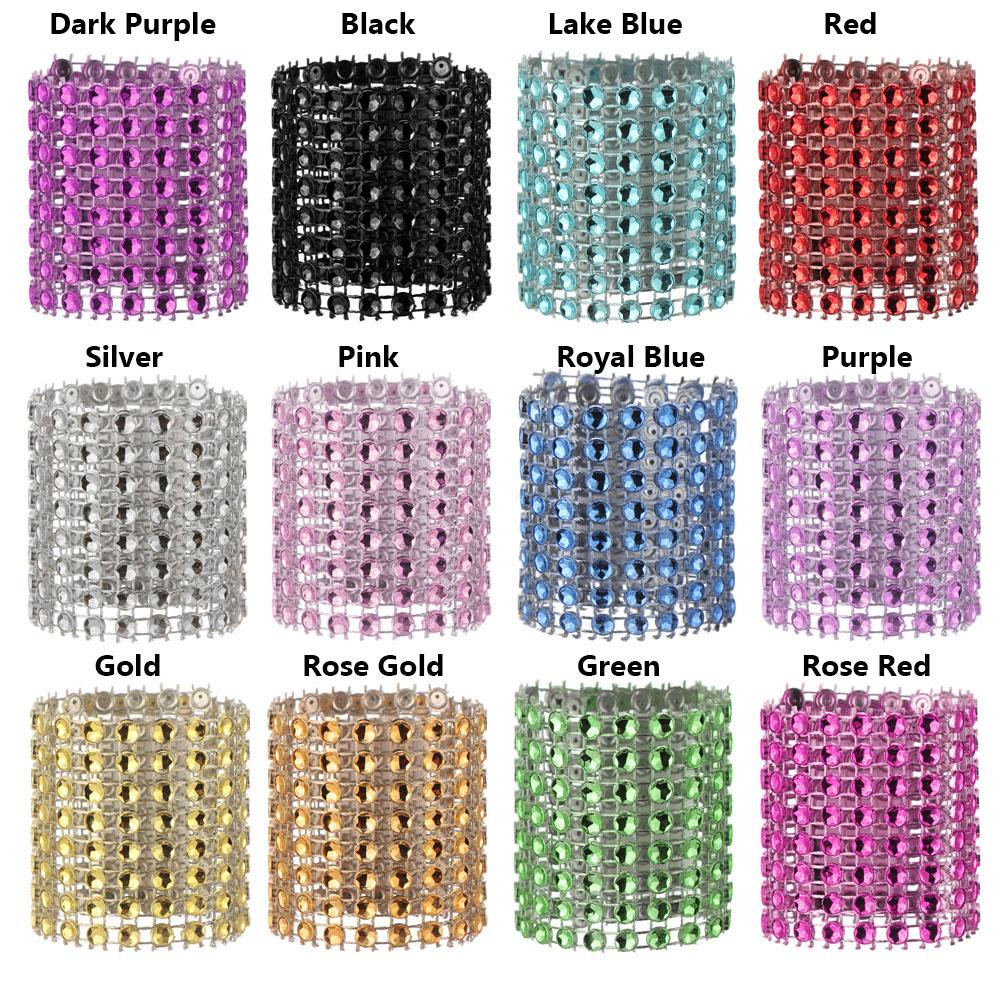Set 10 Vòng Giữ Khăn Ăn Tiện Dụng Cho Nhà Hàng / Tiệc Tùng Giá Đỡ