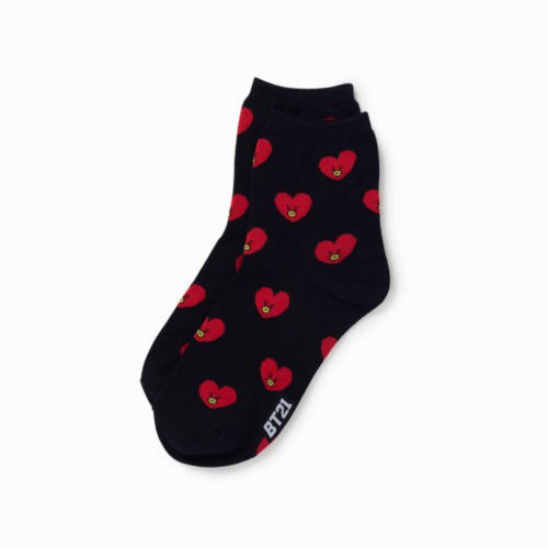 Vớ Cotton Giữ Ấm In Hình Bt21 Bts