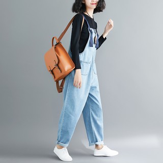 [ORDER] Quần yếm jeans bigsize cá tính