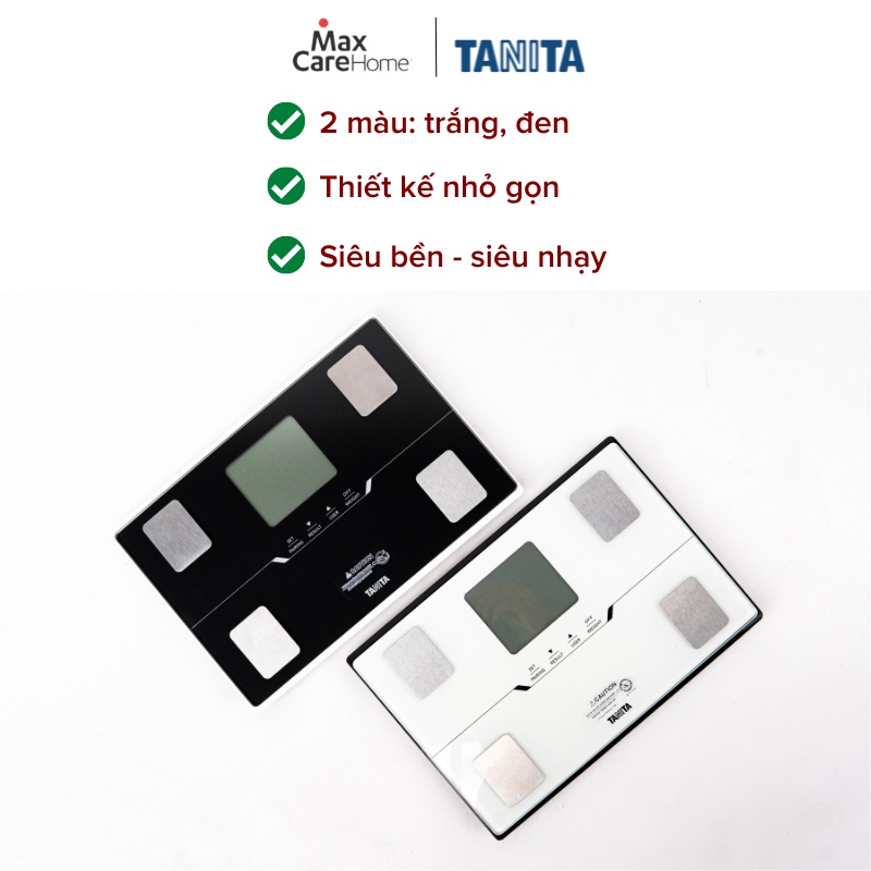 Cân điện tử kết nối điện thoại thông minh, cân phân tích 10 chỉ số cơ thể Tanita BC402 Nhật Bản chính hãng