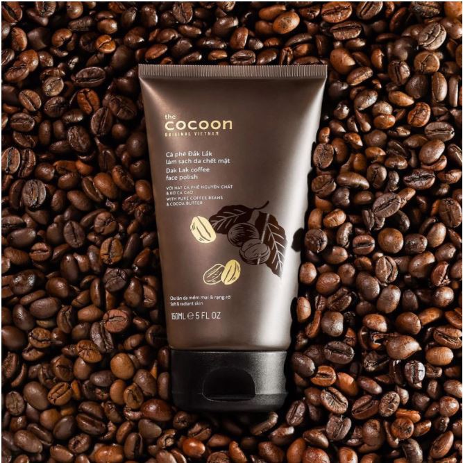 Kem Tẩy Da Chết Chiết Xuất Cà Phê Đắk Lắk Cocoon Dak Lak Coffee Face Polish 150ml